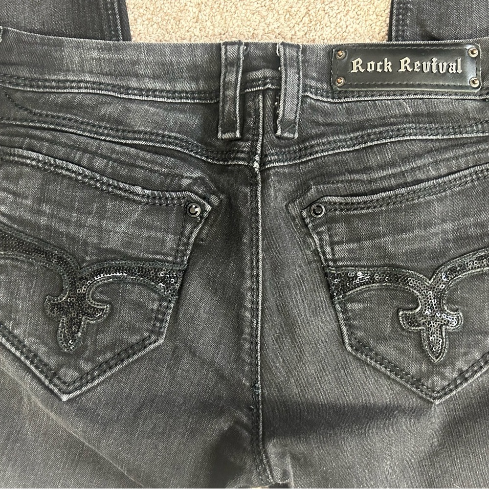 🔥Rock Revival Black Women’s Jeans🔥 - Picture 6 of 9